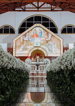 cerimônia religiosa de casamento no Palace Eventos